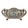 Jardinière en faience de Gien XIXeme decor Persan