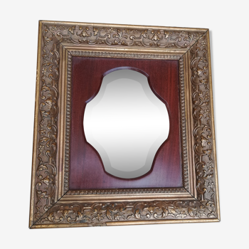 Ancien miroir encadré