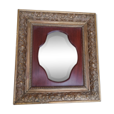 Old framed mirror