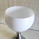 Table lamp in chrome metal and white globe - mid 20th century.
