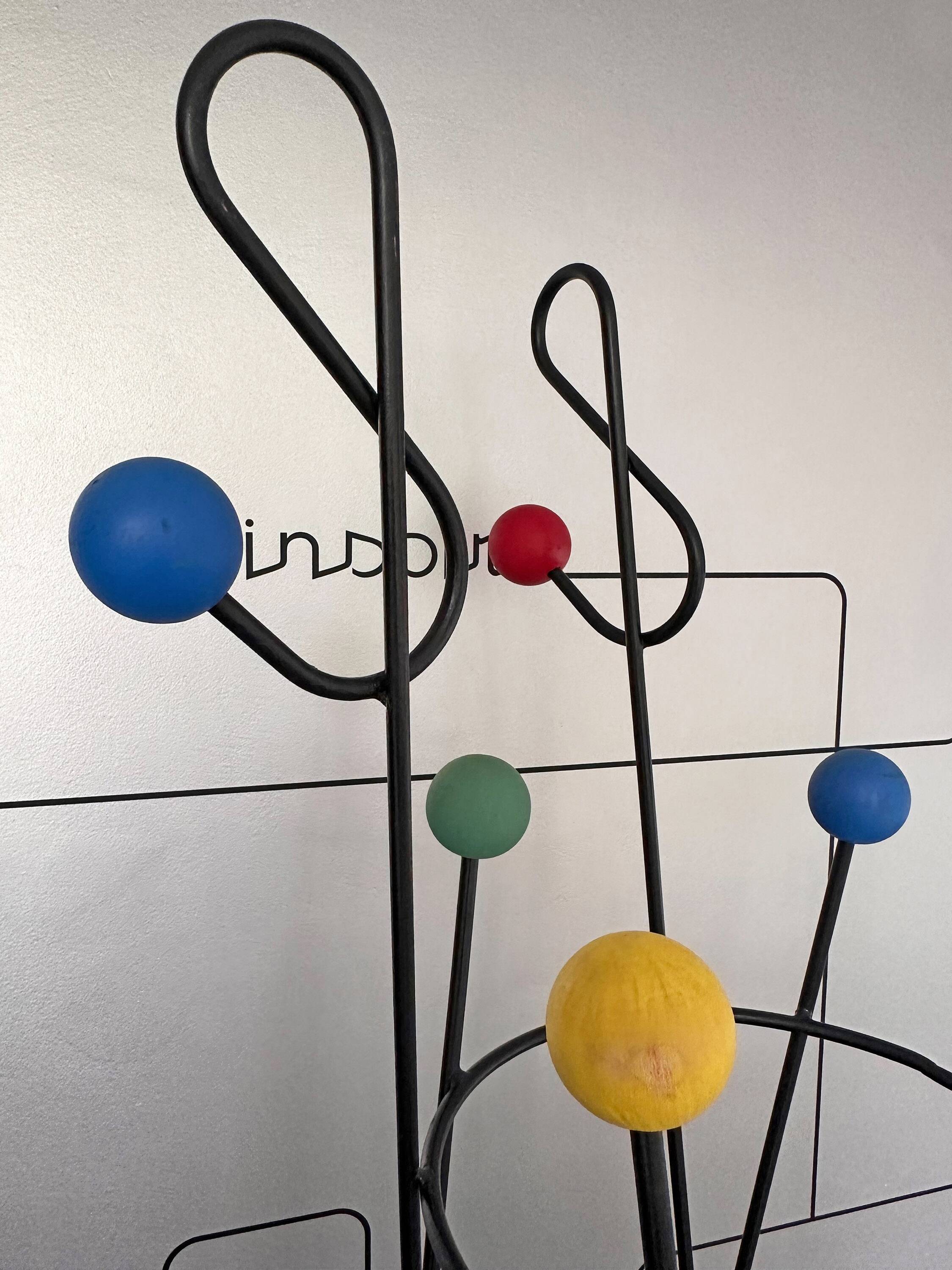 Coat rack Roger Feraud Clef de Sol, France, 1950s