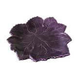Empty pocket or purple table ceramic leaf plate