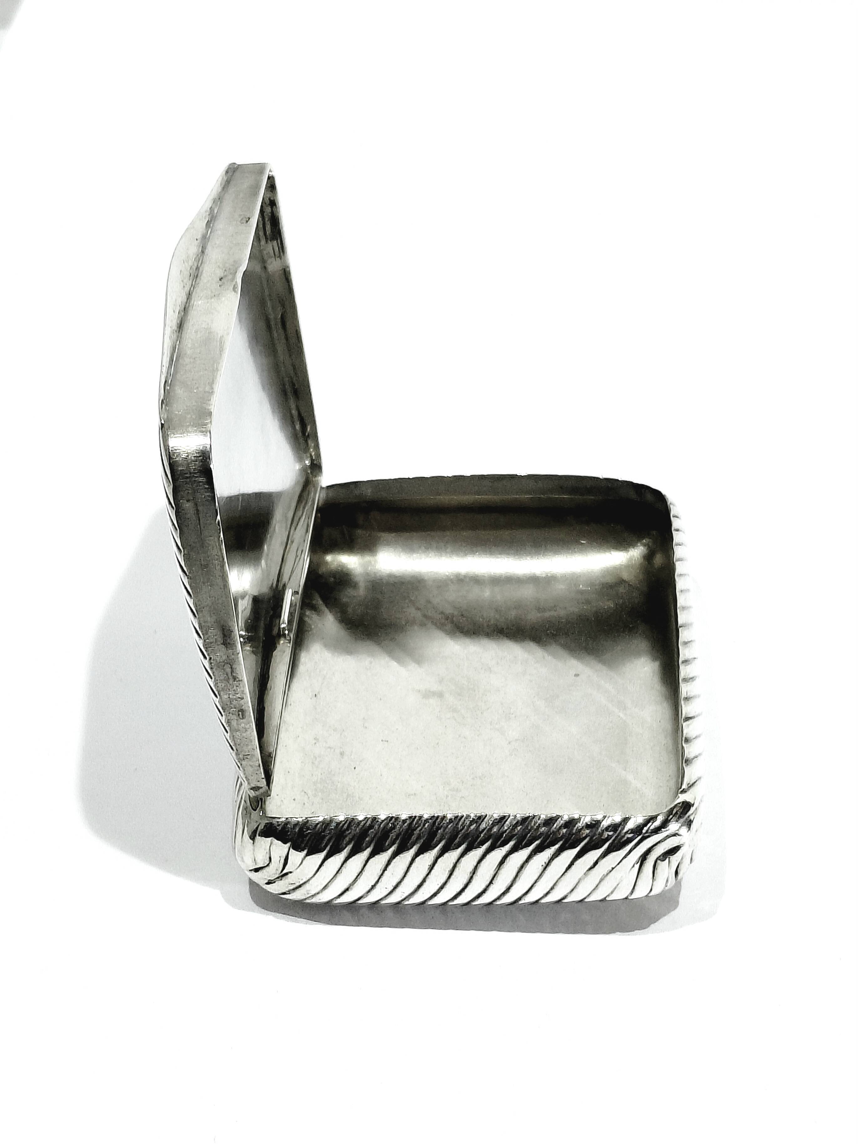 AUSTRIA - SILVER SNUFF BOX