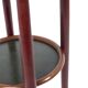 Thonet. Pair of side tables with 2 tops in stained beech. 1900s.