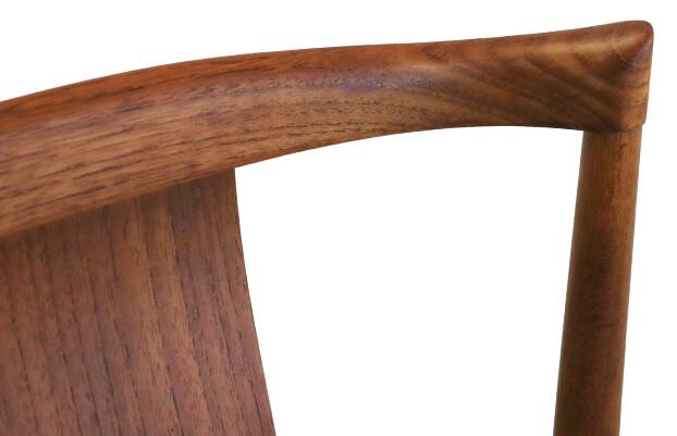 Set van 4 Henning Sørensen voor Danex eetkamerstoelen 'Vordingborg'