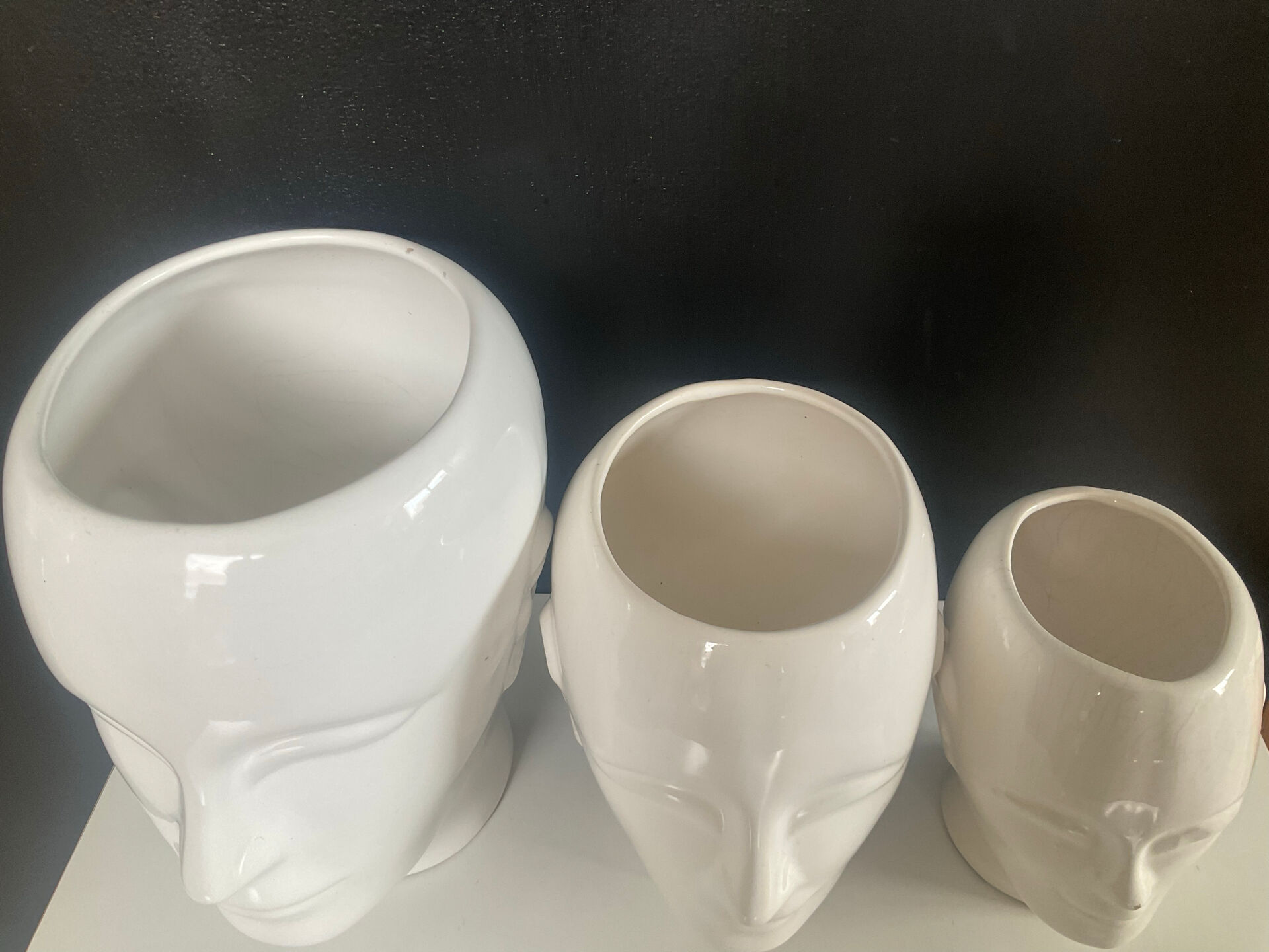 Vintage ceramic cache pot from the 1980s.