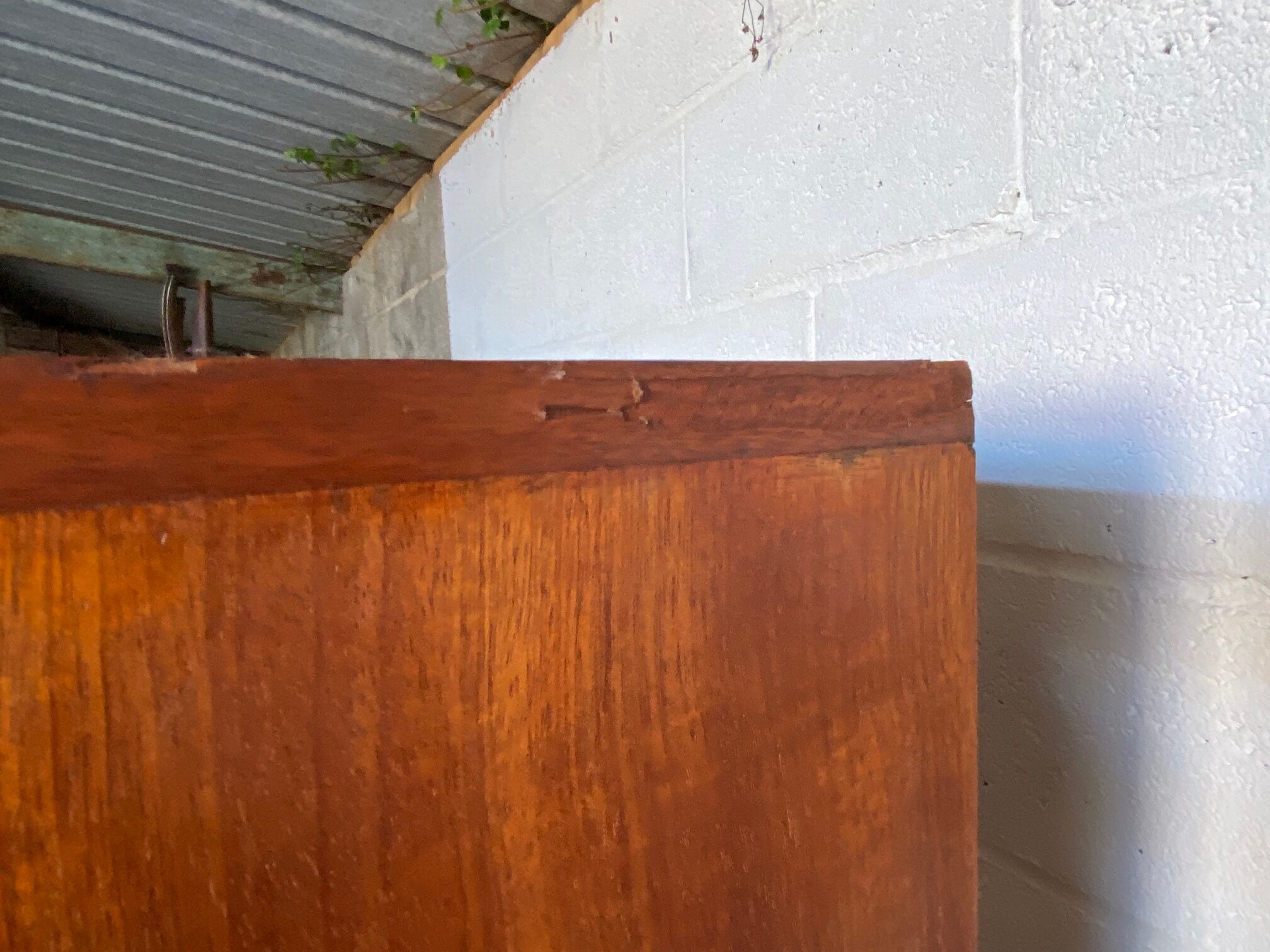 High cabinet one teak door 60s