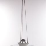 2 Art Deco Hanging lamps with cut glass England 1930