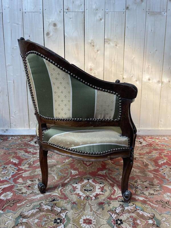 Canapé - Banquette de style Louis XV - Rocaille