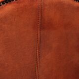 Sheep leather armchair Dutch design handmade 1970 - Brand name Joris