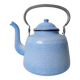 old enamelled steel kettle