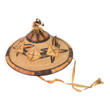 Traditional Fulani Hat Or Tengaade Made In Natural Materials From Africa