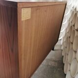 Narrow glass shelf from the 1960s