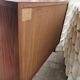 Narrow glass shelf from the 1960s