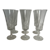 6 champagne flutes