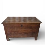 Antique wooden chest/box – authentic patina, opening lid