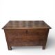 Antique wooden chest/box – authentic patina, opening lid
