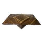 Vintage 1970s coffee table bar by Guy Lefèvre for Ligne Roset.