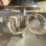 Unique Dakapo lamp. Ikea chrome art deco table lamp from the 1980s.
