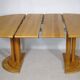 Mid Century Extendable Solid Alder Dining Table by Rainer Daumiller, 1970s