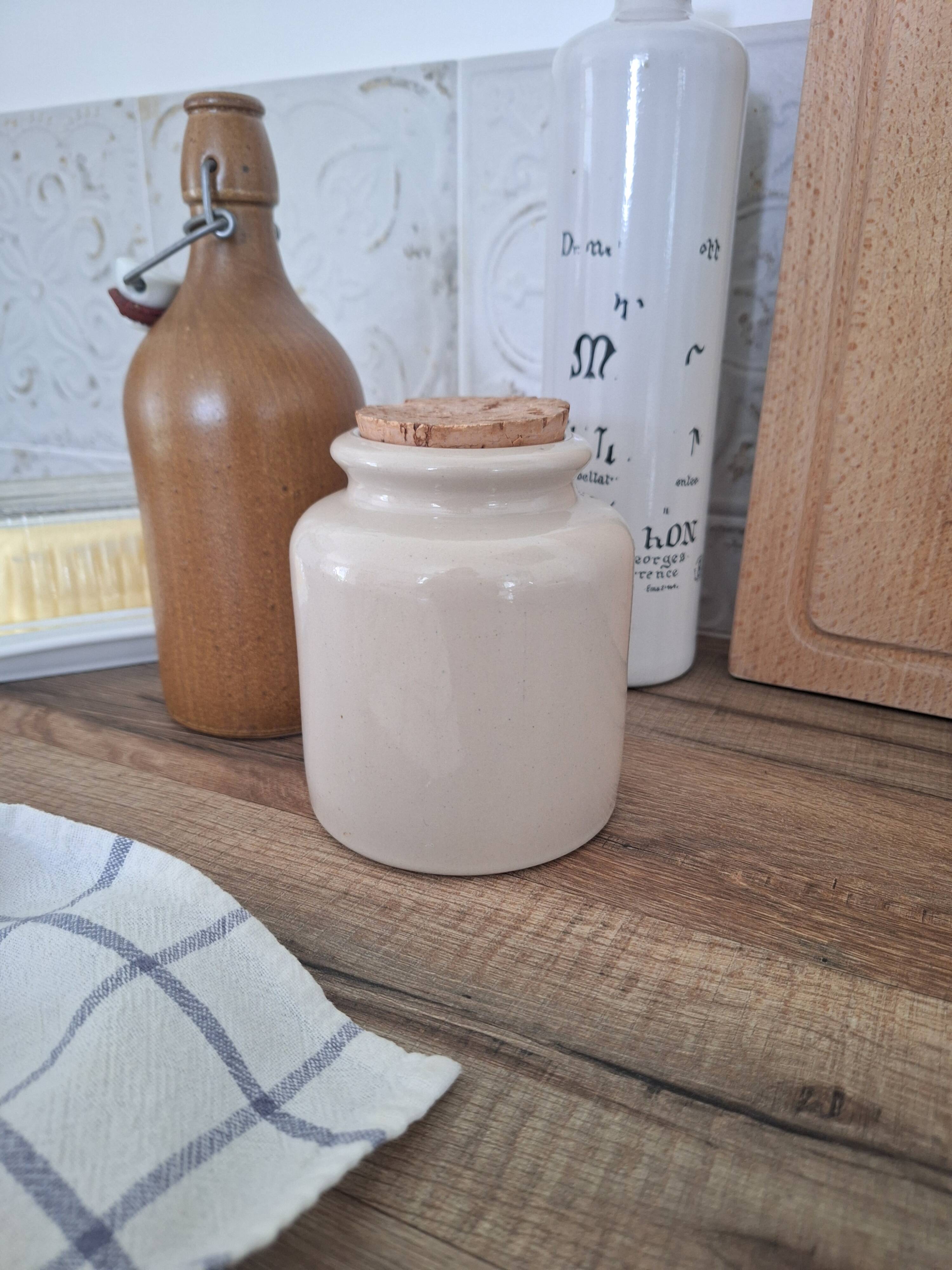 Vintage stoneware pot