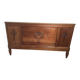Art Deco walnut headboard