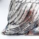 Vintage Silver Plastic Owl Ice Bucket - 1970's