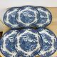 6 Myott The Brook English Ironstone Flat Plates