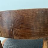 Mahogany restoration armchair