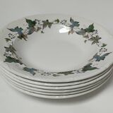 Royal China Vigo porcelain soup plates