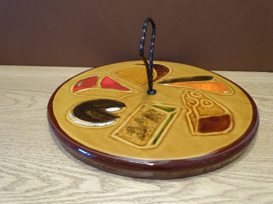 Vallauris Very nice modernist cheese platter