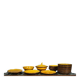 vintage ceramic tableware in yellow – Faience from Haute Provence