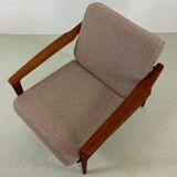 Danish teak armchair by Ib Kofod-Larsen for Selig