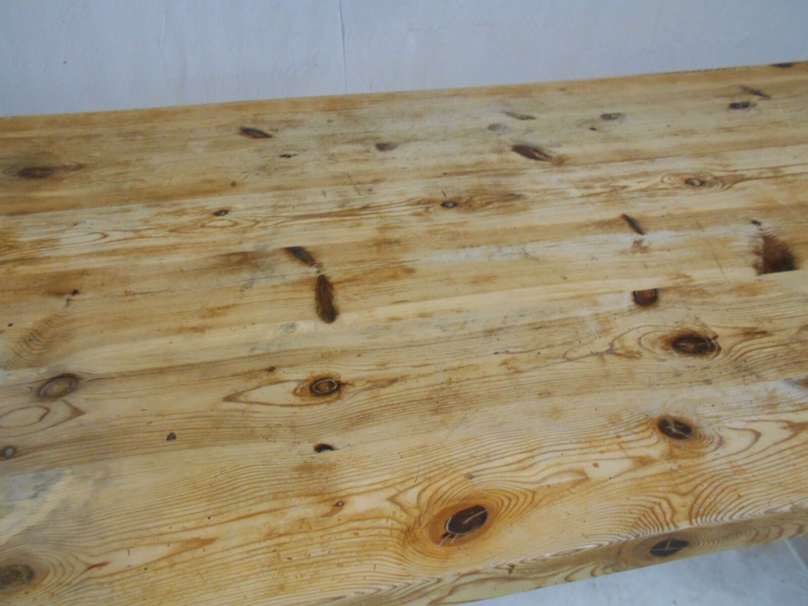 Mountain farm table and two benches