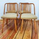 Ensemble de quatre chaises par A. Suman pour Tatra Nabytok Tchécoslovaquie, années 1960