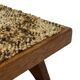 Vintage footstool 60's minimal stool low model