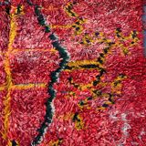Red Moroccan Talsint rug - 113 x 259 cm