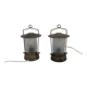 Set of Two Table Lamps, Czechoslovakia, 1970s