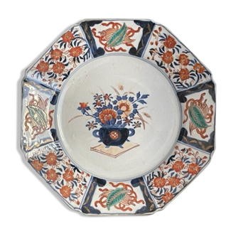 Assiette Imari porcelaine XIXème siècle