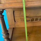 Natural wood sideboard