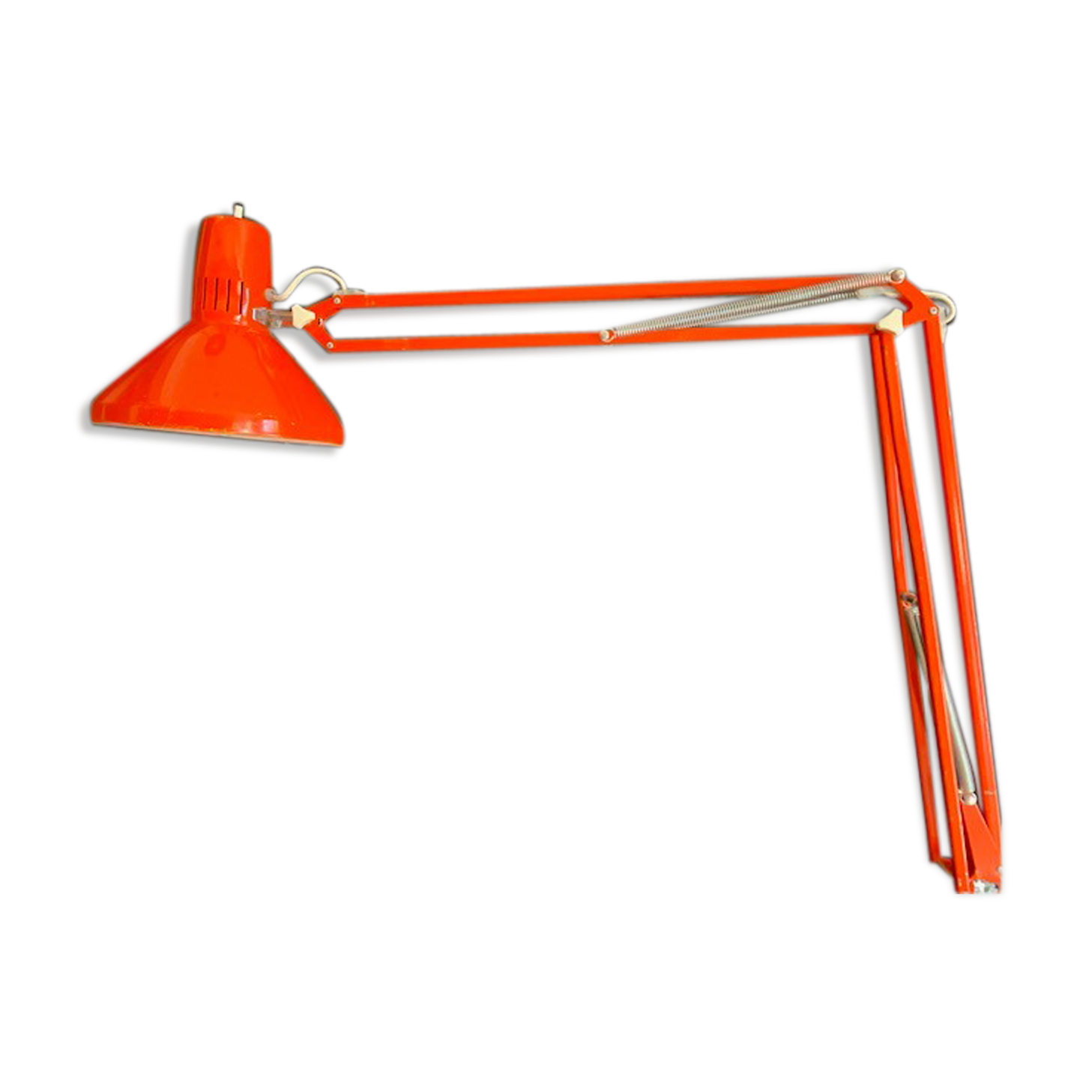 Ledu Suede architect lamp 1960