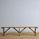Set of two vintage pine benches, 1940