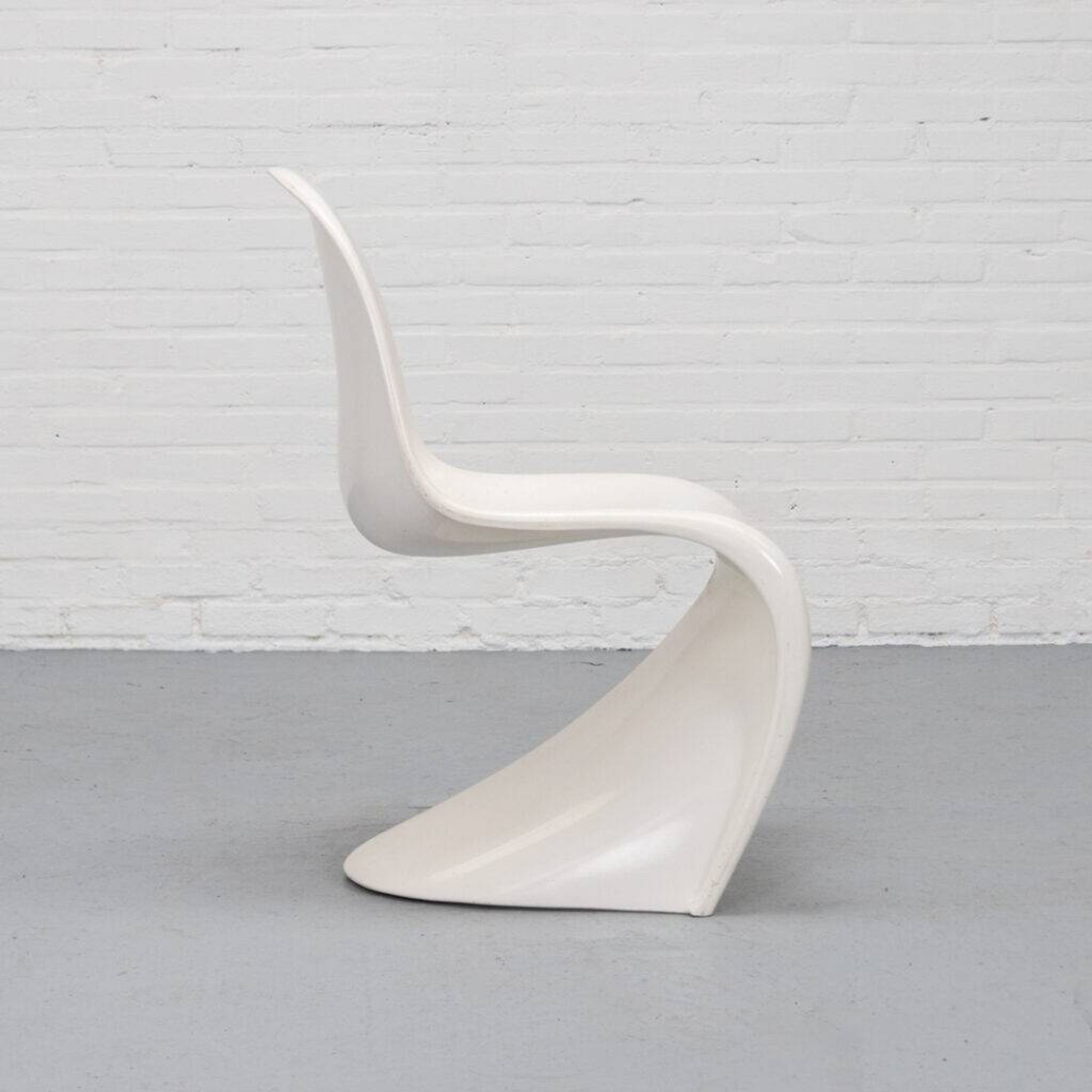 Early Panton Chair by Verner Panton for Herman Miller 1960s