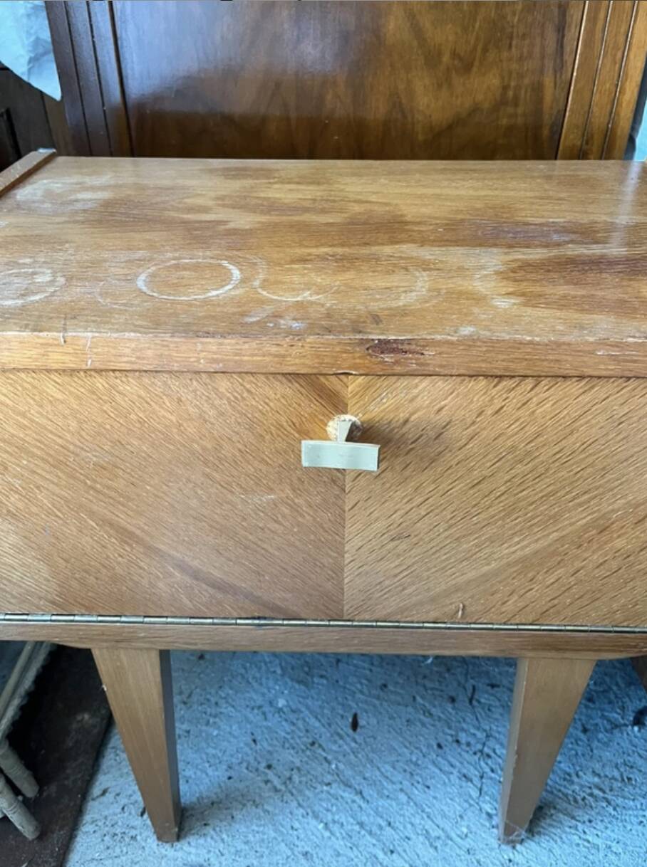 Scandinavian bedside table