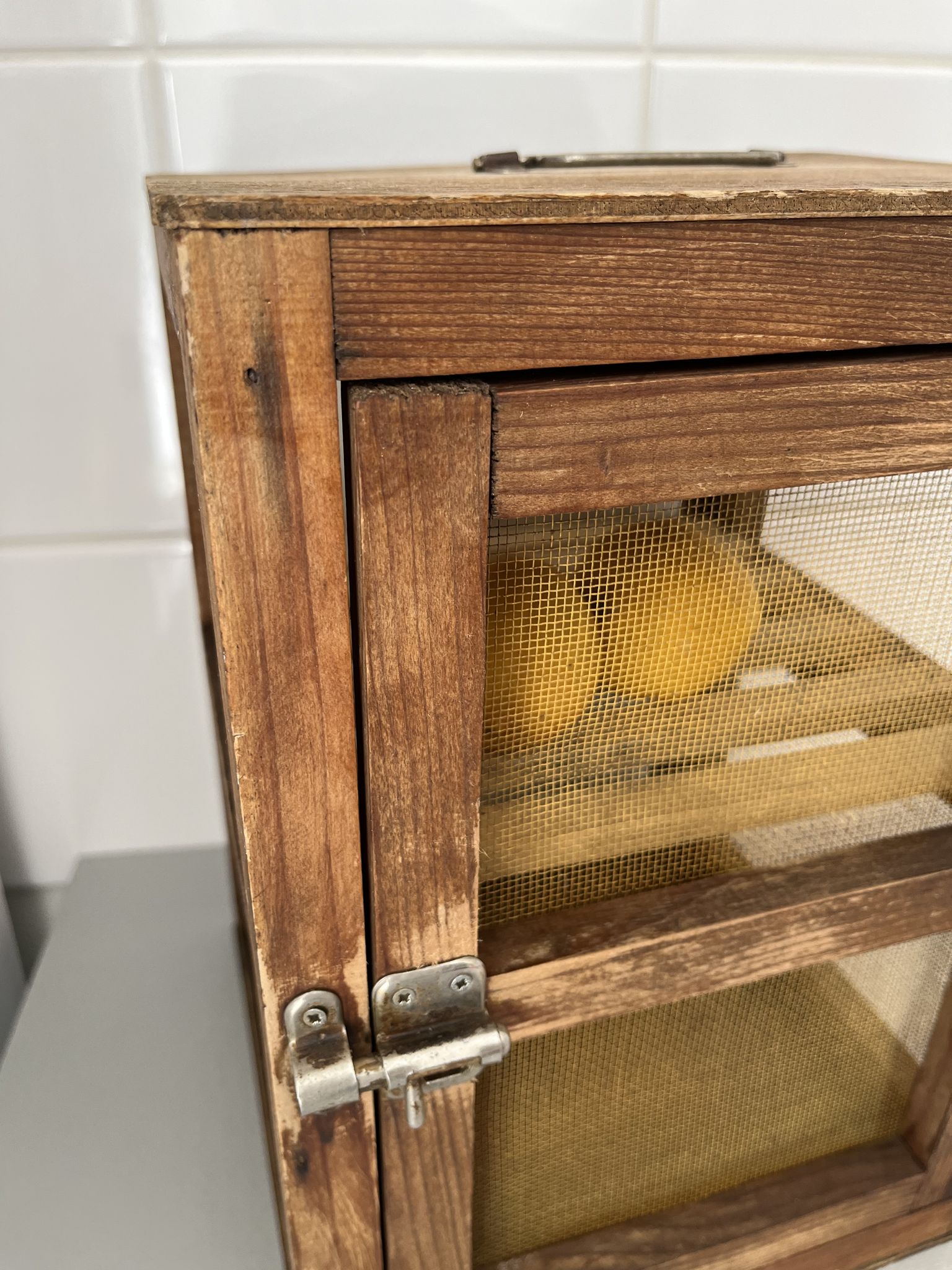 Old wooden pantry