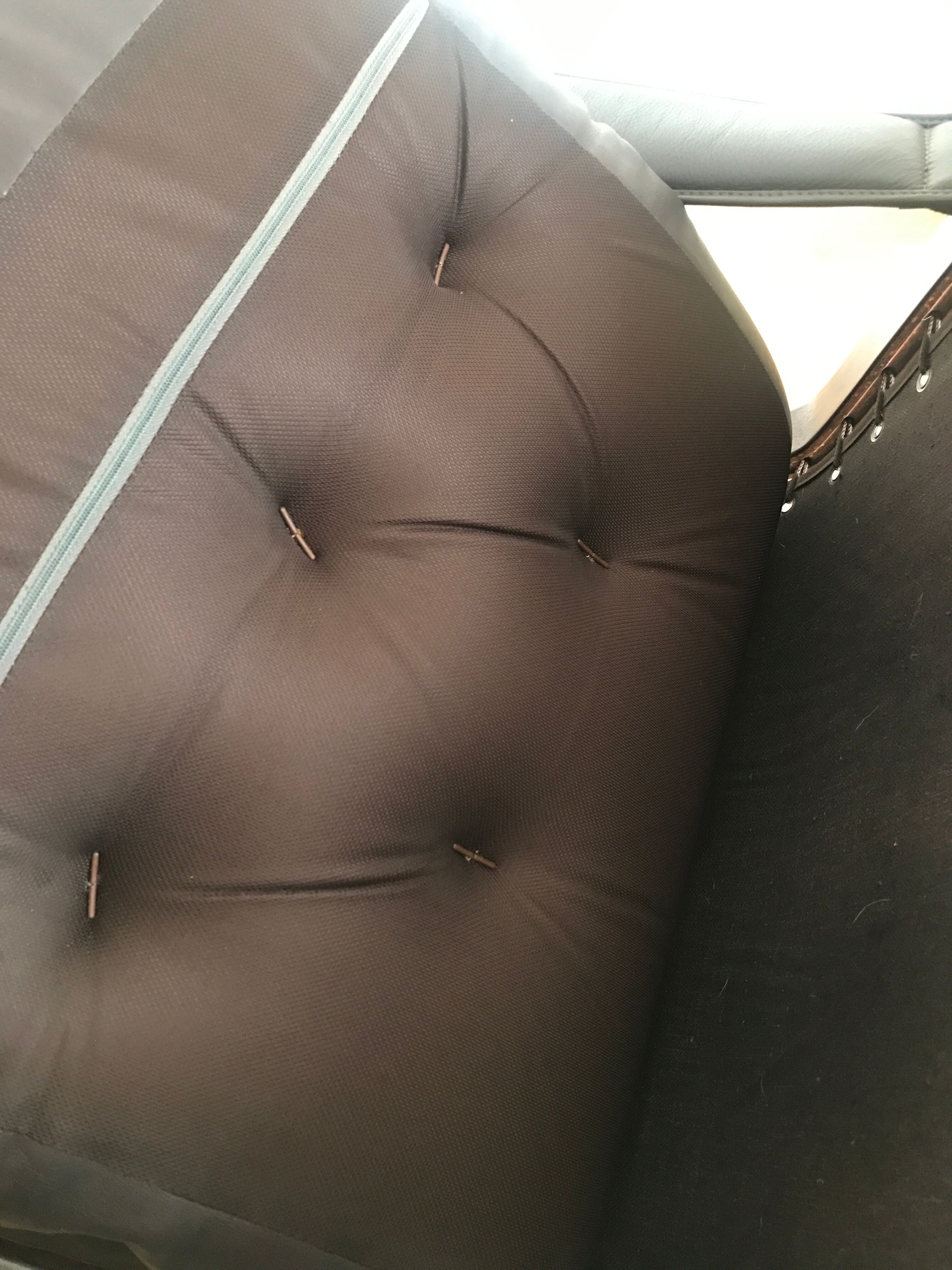 Armchair siesta brown leather by ingmar relling for westnofa