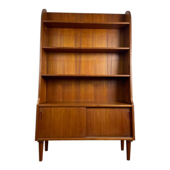 Scandinavian teak bookcase, 60s