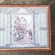 Wooden photo frame with gold edging 27cm x 22cm