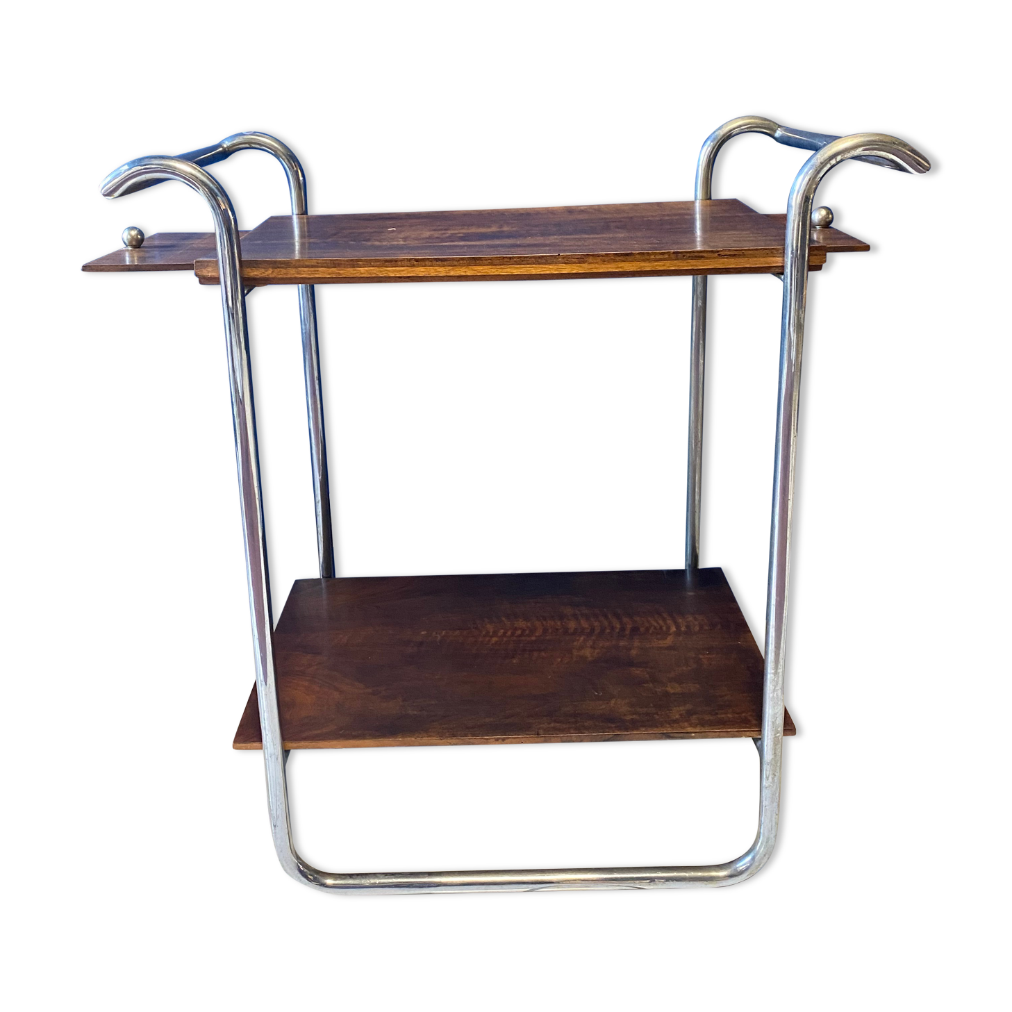 Wooden and chrome service 1930