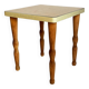 Saddle with turned wooden legs